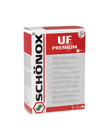 Schonox  UF-premium flexibele universeel-voegmortel grijs zak 25 kg