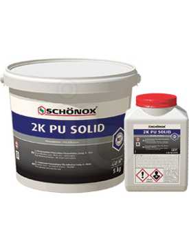 Schonox  2K-PU Solid 2-componenten polyurethaan-tegellijm blik 5 kg