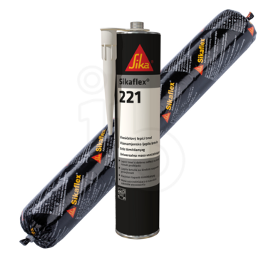 Sika® Sikaflex 221 - 400 ml - Staalgrijs