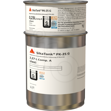 Sika® SikaTank PK-25 G zwart blik 2,5 ltr