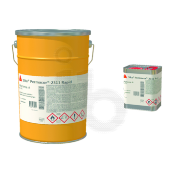 Sika® SikaPermacor 2311 Rapid - Roodgrijs - 22 kg