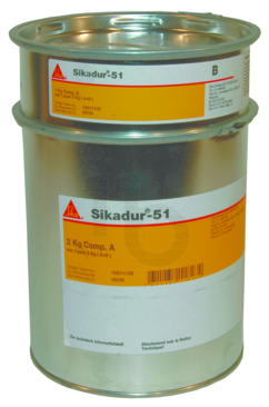 Sika® Sikadur 51 epoxykit grijs blik 3 kg