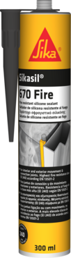 Sika® Sikasil 670 Fire - 300 ml - betongrijs