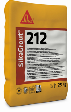 Sika® SikaGrout 212 gietmortel zak 25 kg