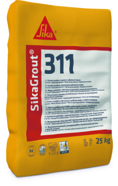 Sika® SikaGrout 311 gietmortel zak 25 kg