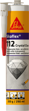 Sika® Sikaflex 112 Crystal Clear - 290 ml - transparant